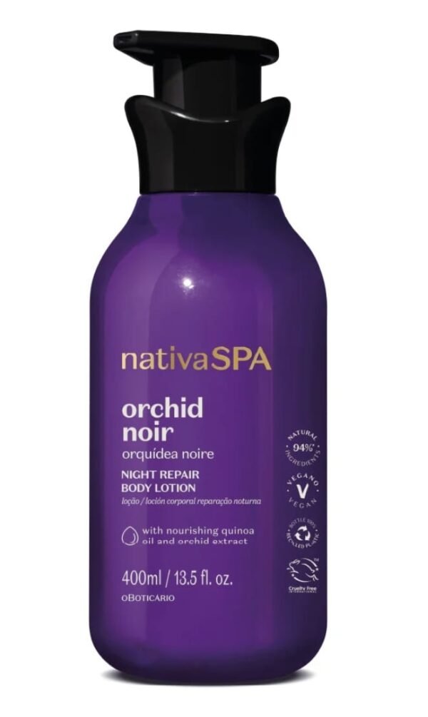 Loção Corporal Nativa Spa Orchid Noir 400ml
