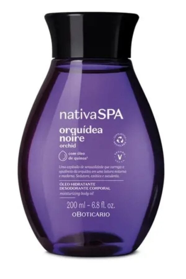 Óleo Hidratante 200ml Orquídea Negra