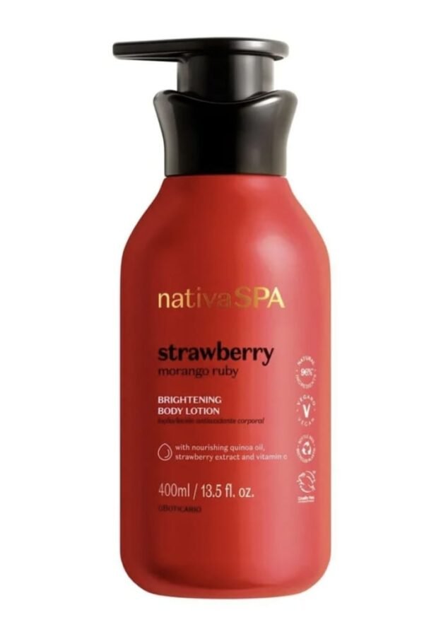 Loção Corporal Nativa Spa Morango 400ml