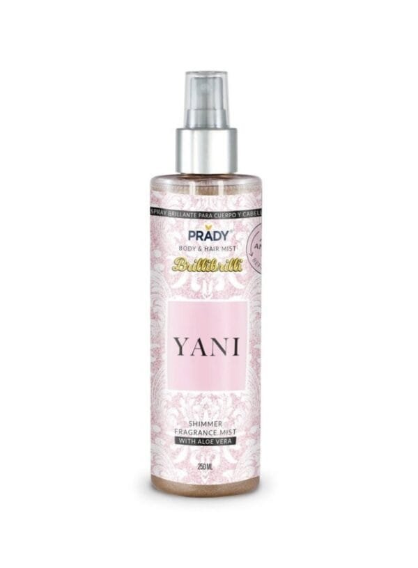 Body Splash Prady 250ml Shimmer Yara Lattafa
