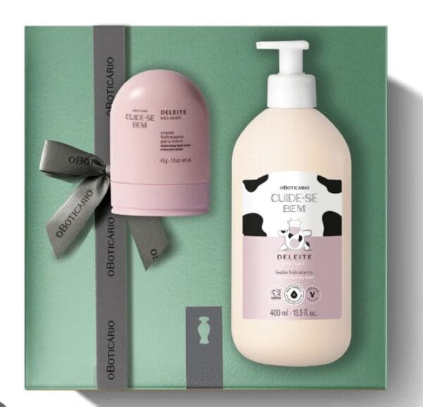 Kit deleite Perfume e Creme de mãos