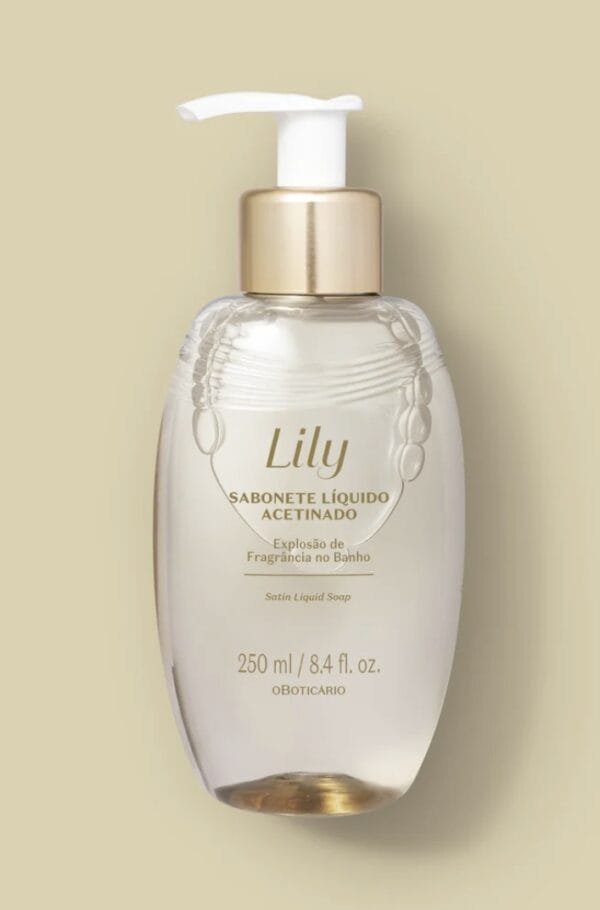Sabonete Líquido Acetinado Lily 250ml