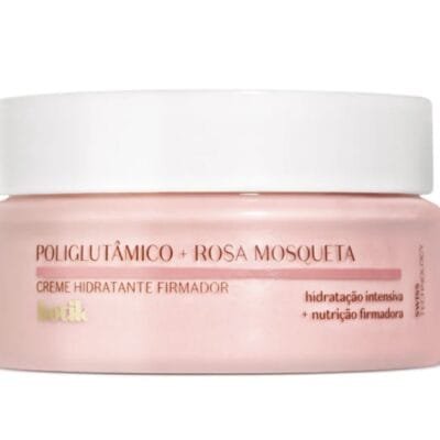 Creme Hidratante Firmador Poliglutâmico e Rosa Mosqueta 50gr