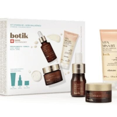 Kit Skincare Botik : Ácido Hialurónico e Vitamina B5