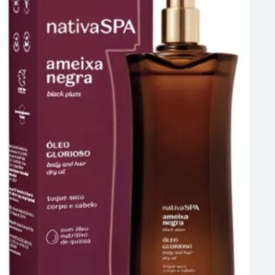 Óleo Glorioso para Corpo e Cabelo  Ameixa Negra 85ml