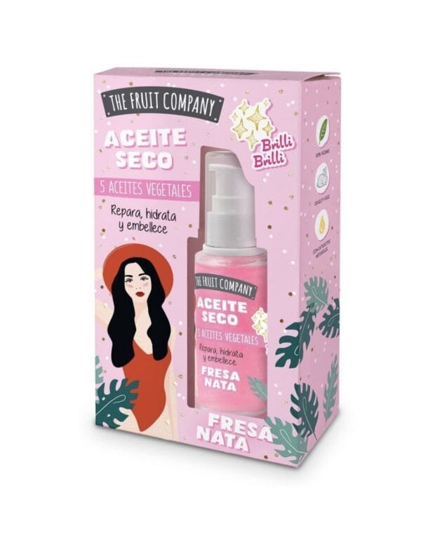 Fruit Company Óleo Seco Morango e Nata