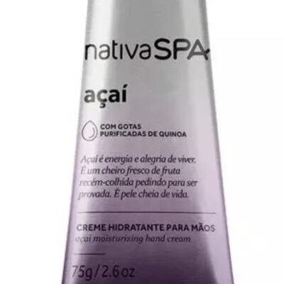 Creme de mão Açaí Nativa Spa