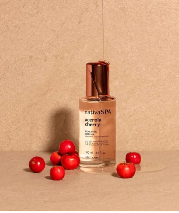 ÓLEO CORPORAL RENOVADOR NATIVA SPA ACEROLA CHERRY, 100ML - Image 1