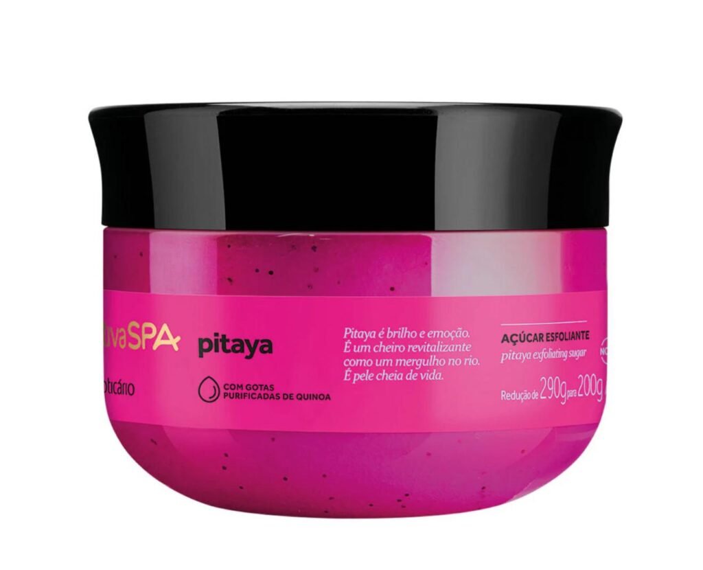 AÇÚCAR ESFOLIANTE NATIVA SPA PITAYA, 200G