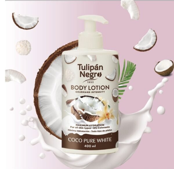 Tulipan Negro Creme Perfumado Hidratante Coco