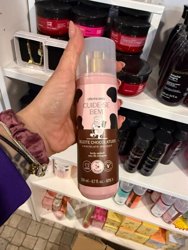 Body Splash Cuide-se Bem Deleite Chocolatudo, 200ml