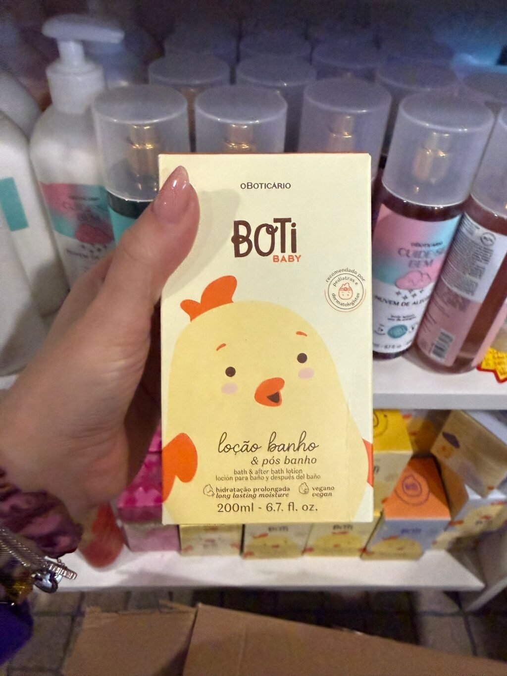 Boti Baby Loção Banho e Pós Banho, 200ml