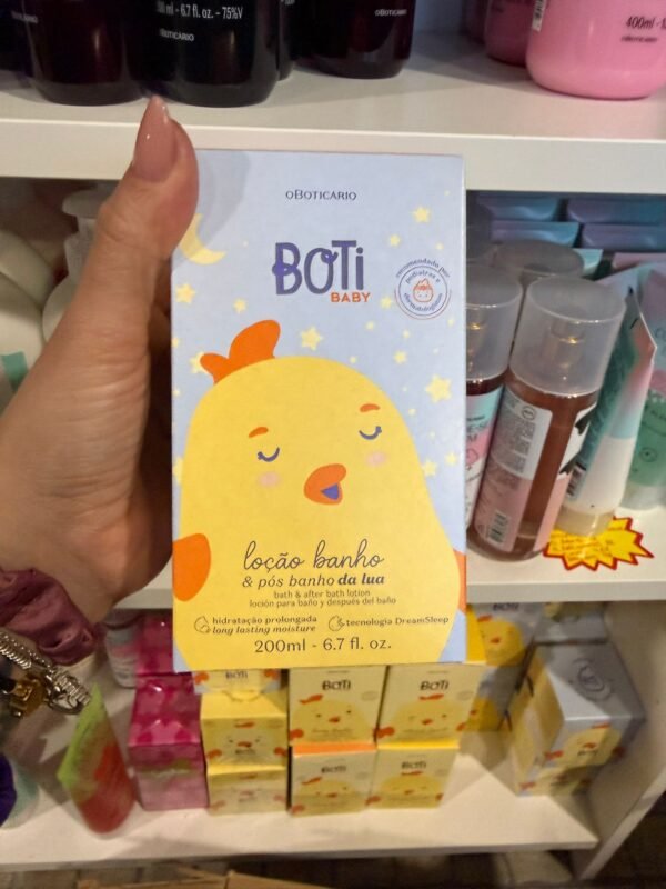 Loção Corporal Banho e Pós-Banho Boti Baby Lua 200ml