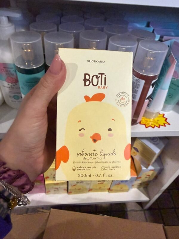 Sabonete Líquido Cabelo e Corpo Boti Baby, 200ml