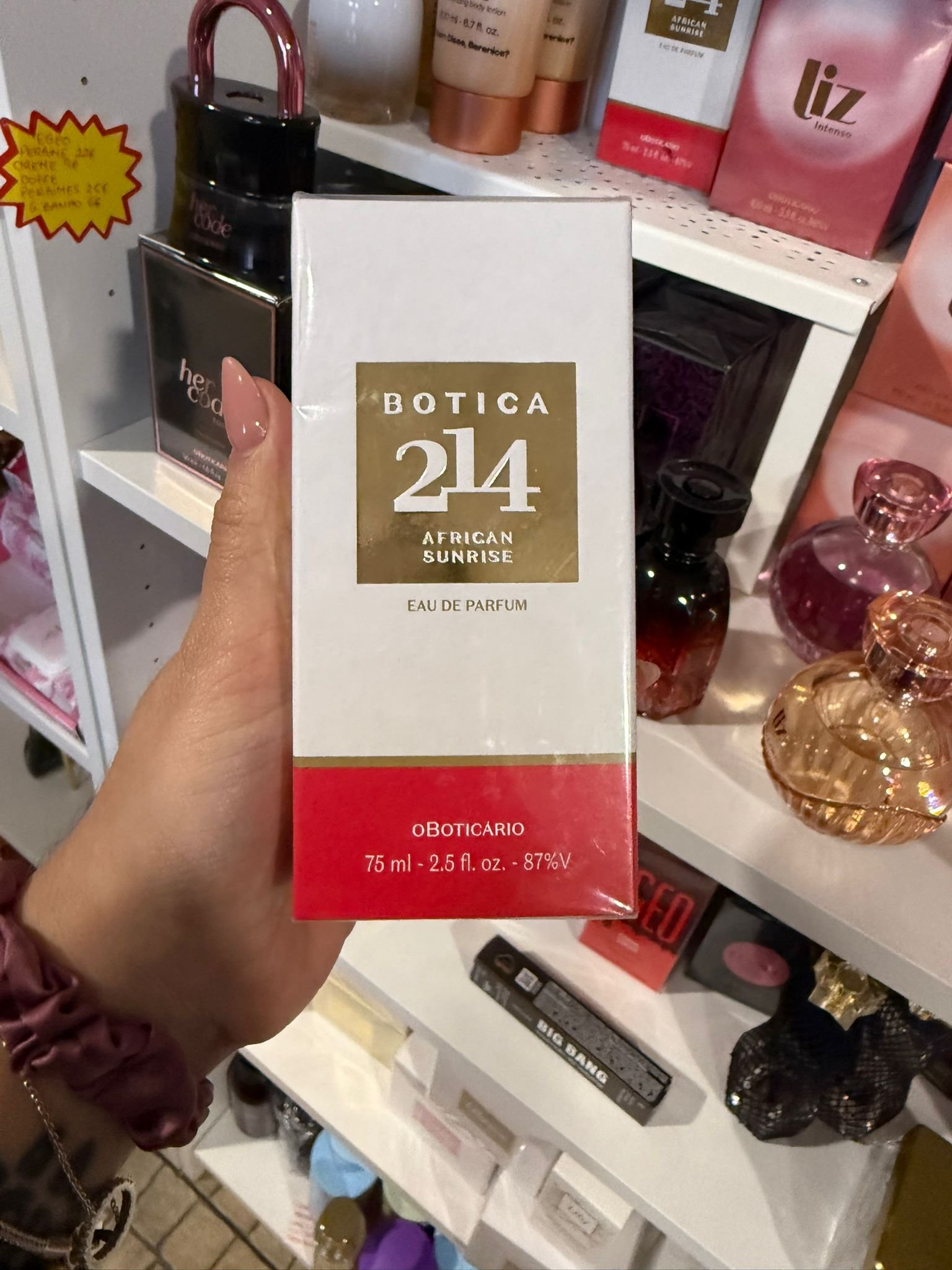 Botica 214 African Sunrise Floral Frutal Eau De Parfum, 75ml - Image 1