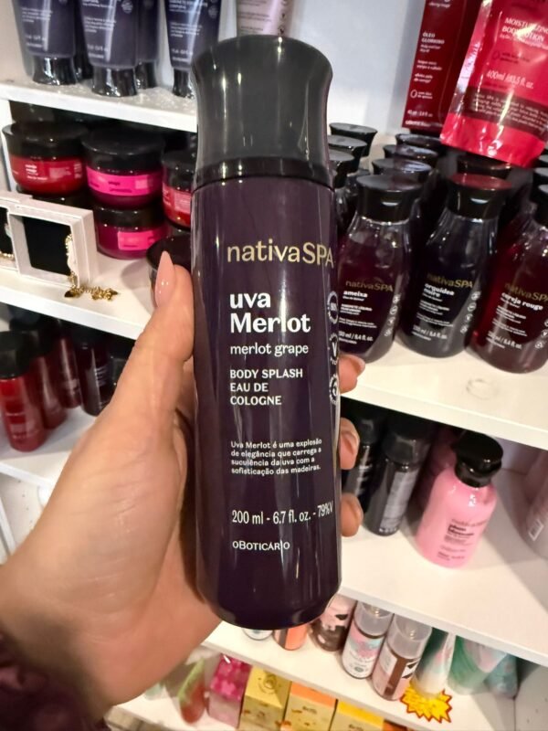 Body Splash Nativa Spa Uva Merlot, 200ml