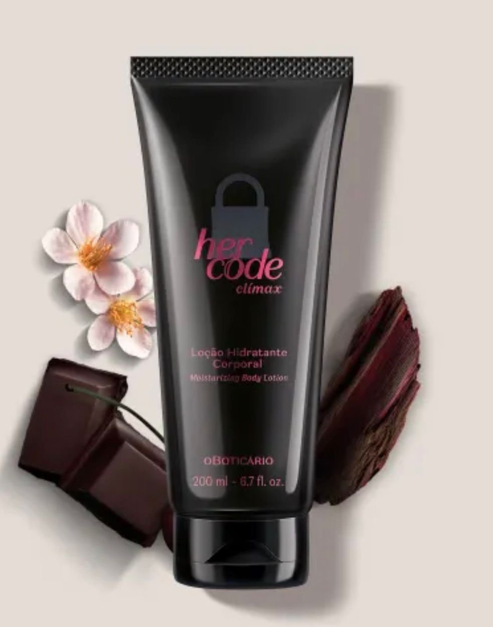 Loção Hidratante Corporal Her Code Clímax O Boticário 200ml - Image 1