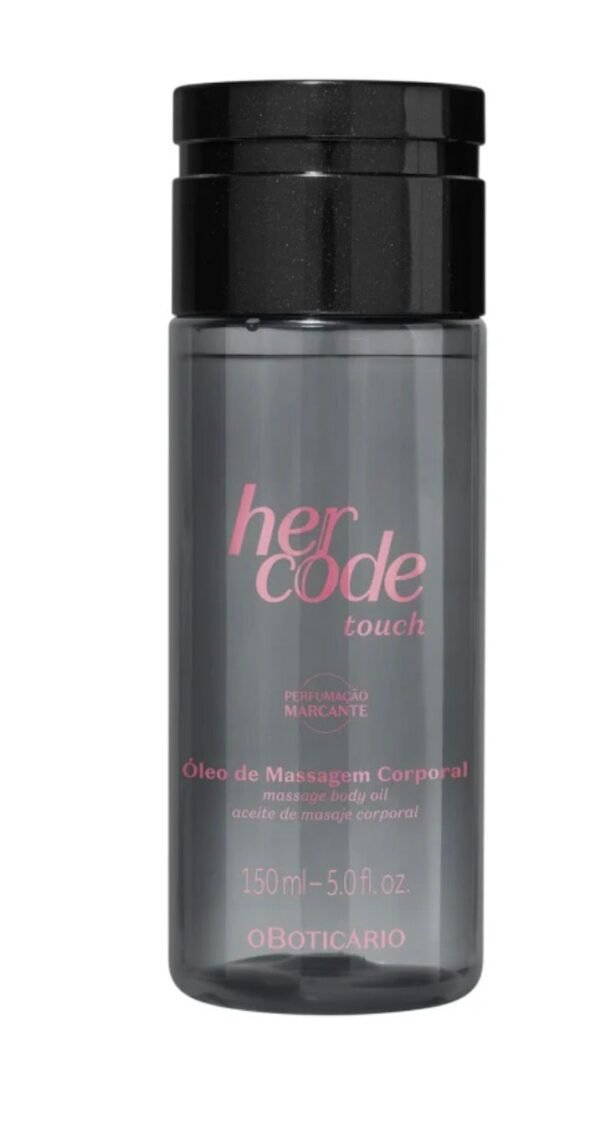 Óleo de Massagem Corporal Her Code Touch