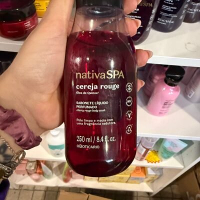Sabonete Líquido Perfumado Nativa Spa Cereja Rouge 250ml