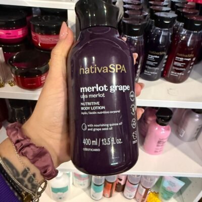 Loção Hidratante Corporal Nativa Spa Uva Merlot 400ml