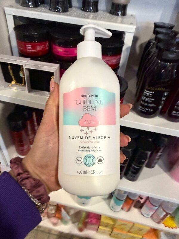 Cuide-se Bem Nuvem de Alegria Loção Hidratante Corporal, 400ml
