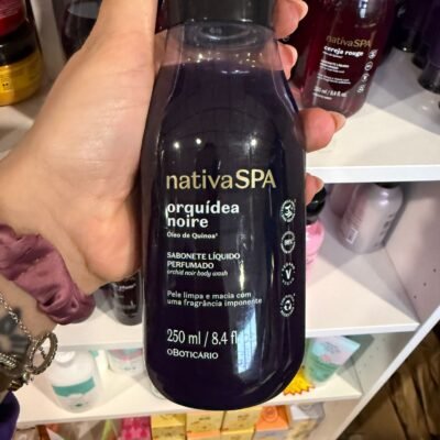 Sabonete Líquido Perfumado Nativa Spa Orquídea Noire, 250ml