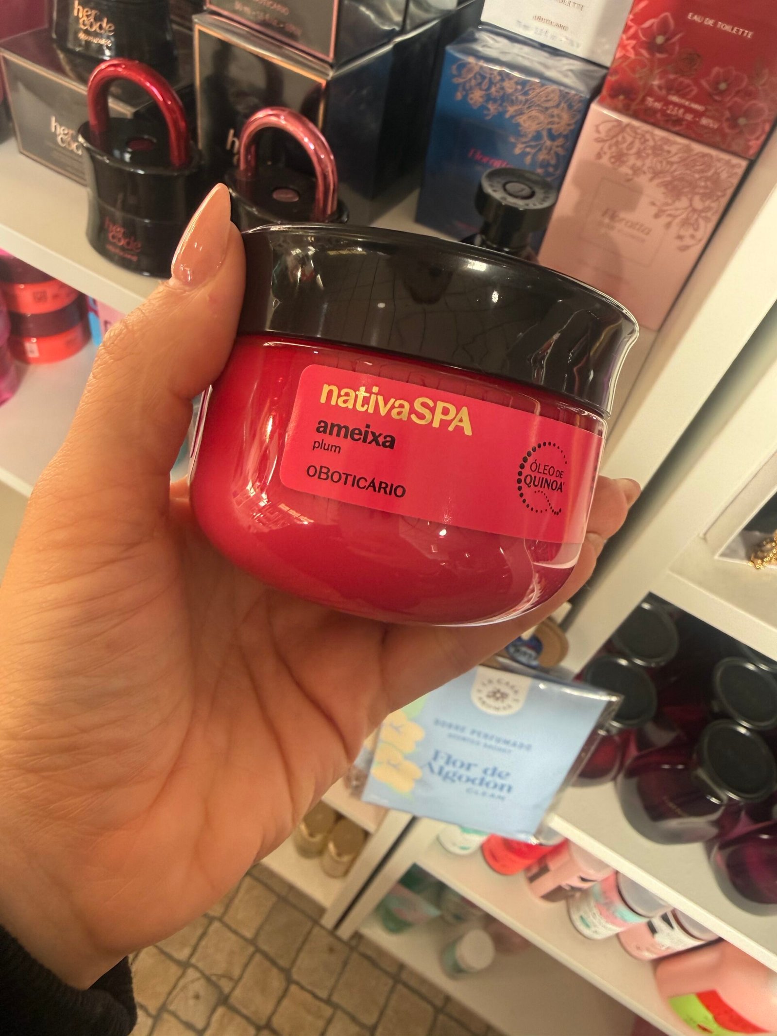 Óleo em Creme Corporal Nativa Spa Ameixa 200g - Image 1