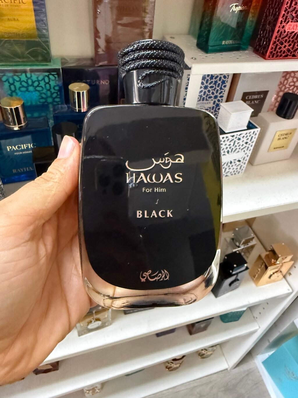 Jenny Chic Beauty and Cosmetics 10 Rasasi Hawas Black